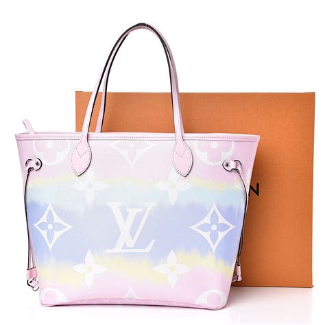 lv neverfull escale|Louis Vuitton Neverfull LV Escale MM Pastel .